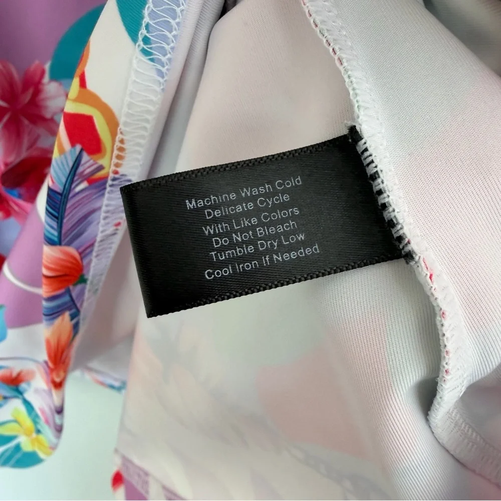 BOSTON PROPER B-Active Printed Polo Sport Top Style 2CM4990 - Picture 6 of 7